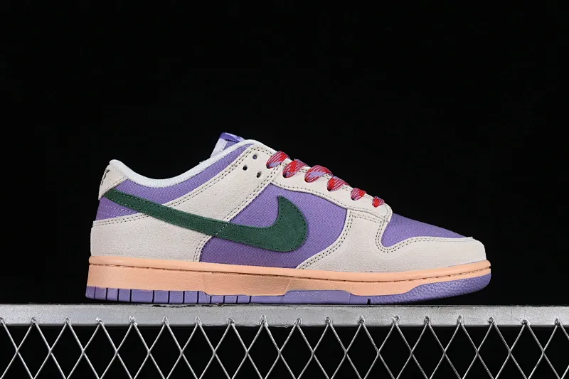 All Categories Nk SB Dunk Series Nk SB Dunk Low Low-top sneakers Nk SB Dunk Low Taro Purple Black Hook Low-top casual sports skateboard shoes HF5030-030